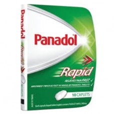 Panadol Rapid Handipack 10 Tablets - Carton of 144 units  - $3.00/unit + GST